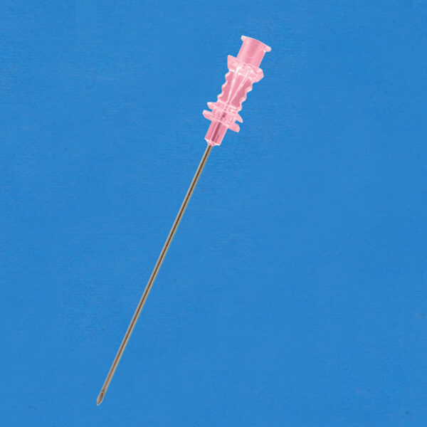 Angiography needle